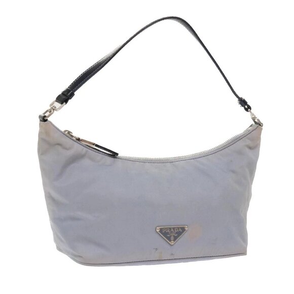 PRADA Shoulder Bag Nylon Blue Auth 54907 - Picture 1 of 16